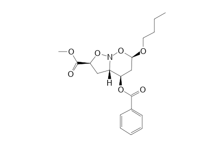 REL-(2-S,3A-S,4-R,6-R)-4-BENZOYLOXY-6-(BUTYLOXY)-HEXAHYDROISOXAZOLO-[2,3-B]-[1,2]-OXAZINE-2-CARBOXYLIC-ACID-METHYLESTER