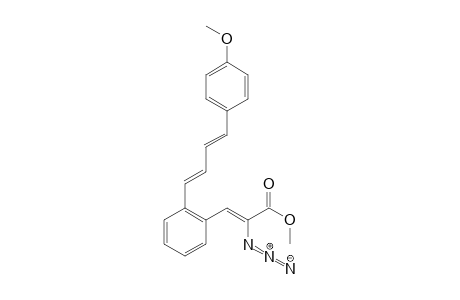 Methyl .alpha.-azido-2-[4'-(4"-methoxyphenyl)buta-1',3'-dienyl)cinnamate
