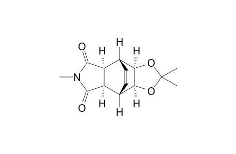 (3a.alpha.,4.beta.,4a.alpha.,7a.alpha.,8.beta.,8a.alpha.)-4a,7a,8,8a-Tetrahydro-2,2,6-trimethyl-4,8-etheno-4H-1,3-dioxolo[4,5-f]isoindole-5,7(3aH,6H)-dione