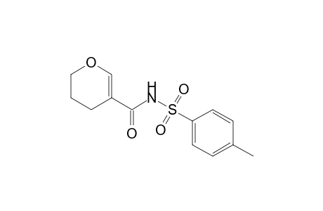 N-(4-methylphenyl)sulfonyl-3,4-dihydro-2H-pyran-5-carboxamide