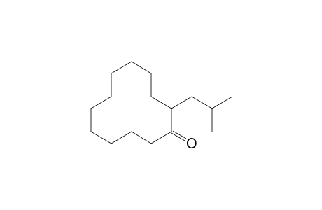 1-(2'-methylpropyl)cyclododecanone