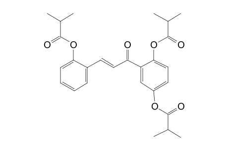 2,2',5'-Trihydroxychalcone, tris(2-methylpropionate)