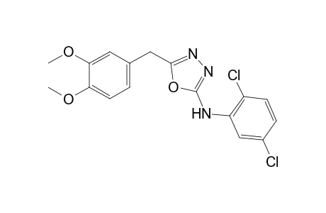 2-(2,5-dichloroanilino)-5-veratryl-1,3,4-oxadiazole