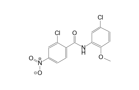 benzamide, 2-chloro-N-(5-chloro-2-methoxyphenyl)-4-nitro-