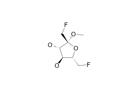 METHYL-1,6-DIDEOXY-1,6-DIFLUORO-BETA-D-FRUCTOFURANOSIDE