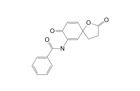 N-(2,8-DIOXO-1-OXASPIRO-[4.5]-DECA-6,9-DIEN-7-YL)-BENZAMIDE