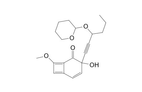 Bicyclo[4.2.0]octa-1,3,5-trien-7-one, 8-hydroxy-5-methoxy-8-[3-[(tetrahydro-2H-pyran-2-yl)oxy]-1-hexynyl]-