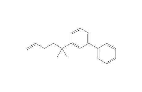 3-(1,1-Dimethylpent-4-en-1-yl)-biphenyl
