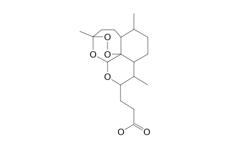 12-.beta.-(3'-Propionic acid)deoxoartemisin