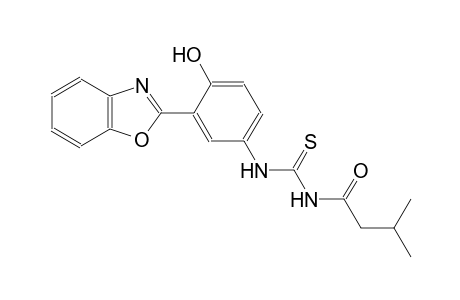 N-[3-(1,3-benzoxazol-2-yl)-4-hydroxyphenyl]-N'-(3-methylbutanoyl)thiourea