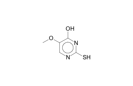 5-Methoxy-2-sulfanyl-4-pyrimidinol