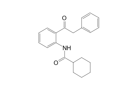 N-[2-(2-phenylacetyl)phenyl]cyclohexanecarboxamide