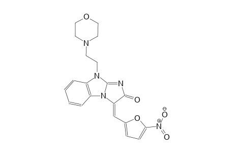 (3E)-9-[2-(4-morpholinyl)ethyl]-3-[(5-nitro-2-furyl)methylene]-3H-imidazo[1,2-a]benzimidazol-2(9H)-one