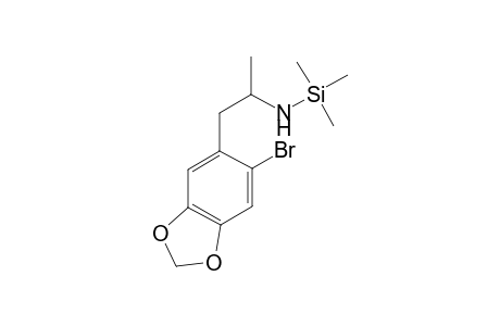 2-Bromo-4,5-Methylenedioxyamphetamine TMS