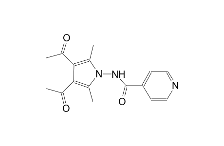 N-(3,4-diacetyl-2,5-dimethyl-1H-pyrrol-1-yl)isonicotinamide