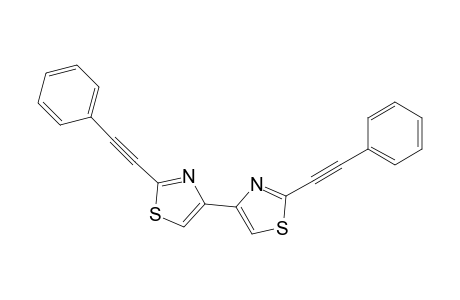 2,2'-Bis(phenylethynyl)-4,4'-bithiazole