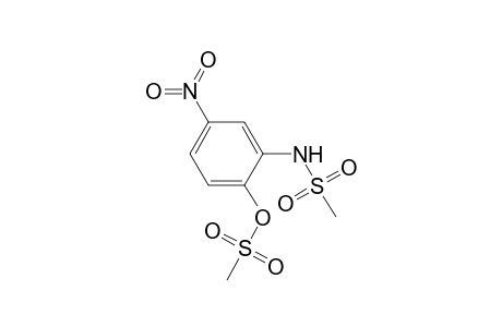 4-(Mesyloxy)-3-(methanesulfonamido)nitrobenzene