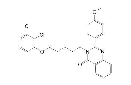 3-[5-(2,3-dichlorophenoxy)pentyl]-2-(4-methoxyphenyl)-4(3H)-quinazolinone