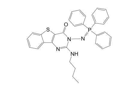 2-(Butylamino)-3-(triphenylphosphoranylidene)aminobenzo[4,5]thieno[3,2-d]pyrimidin-4(3H)-one