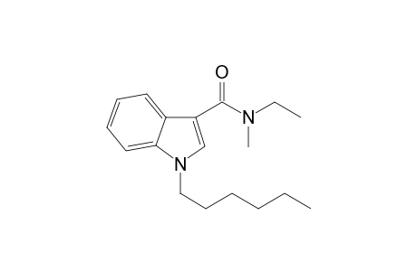 N-Ethyl-1-hexyl-N-methyl-1H-indole-3-carboxamide