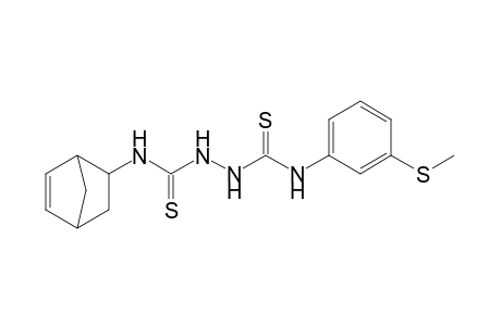 2,5-dithio-1-[m-(methylthio)phenyl]-6-(5-norbornen-2-yl)biurea