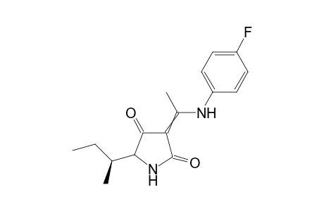 (5RS,6S)-5-sec-Butyl-3-[1-(4-fluorophenyl)amino]ethylidene-1H-pyrrolidine-2,4-dione