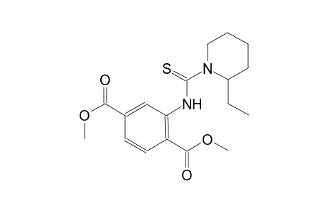 1,4-benzenedicarboxylic acid, 2-[[(2-ethyl-1-piperidinyl)carbonothioyl]amino]-, dimethyl ester