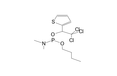 O-BUTYL-N,N-DIMETHYL-1-(2-THIENYL)-2,2,2-TRICHLOROETHYLAMIDOPHOSPHITE(DIASTEREOMER MIXTURE)