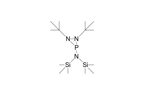 trans-1,2-Di-tert-butyl-3-bis(trimethylsilyl)amino-1,2,3-diazaphosphiridine