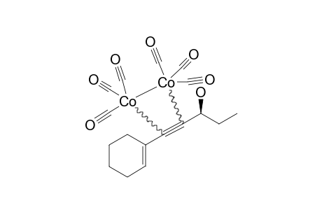 (S)-1-(CYCLOHEX-1-ENYL)-PENT-1-YN-3-OL-DICOBALTHEXACARBONYL-COMPLEX