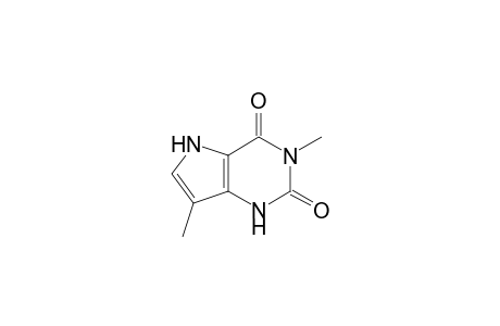 3,7-Dimethyl-1,5-dihydropyrrolo[3,2-d]pyrimidine-2,4-dione