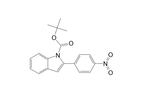 2-(4'-NITROPHENYL)-INDOLE-1-CARBOXYLIC-ACID-TERT.-BUTYLESTER