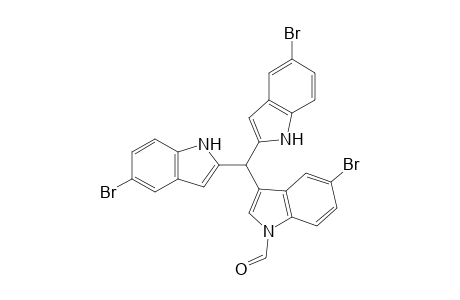 3-[bis(5'-Bromoindol-2'-yl)methyl]-N-formyl-5-bromoindole