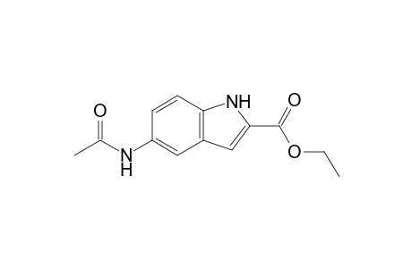 5-acetamido-1H-indole-2-carboxylic acid ethyl ester
