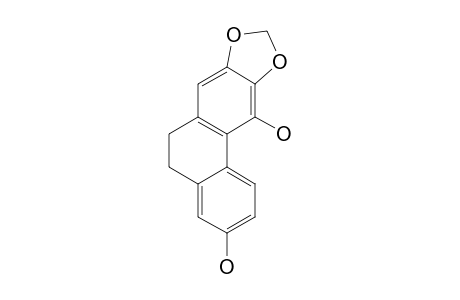4,7-DIHYDROXY-2,3-METHYLENEDIOXY-9,10-DIHYDROPHENANTHRENE