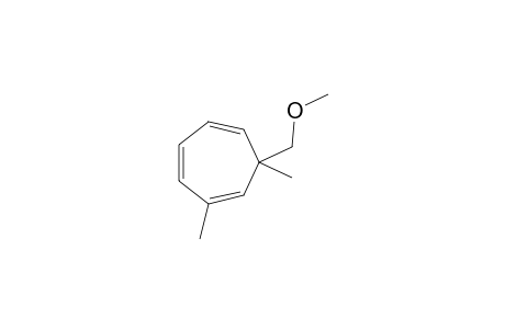 7-(Methoxymethyl)-2,7-dimethyl-1,3,5-cycloheptatriene