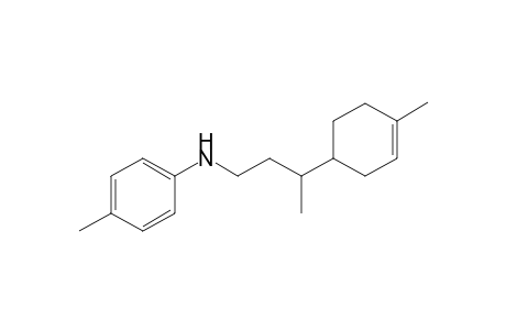 4-methyl-N-[3-(4-methylcyclohexen-3-yl)-butyl]-aniline