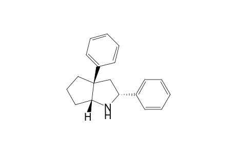 (2R*,3aS*,6aR*)-2,3a-Diphenyloctahydrocyclopenta-[b]-pyrrole