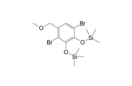 [2,5-dibromo-3-(methoxymethyl)-6-trimethylsilyloxy-phenoxy]-trimethyl-silane