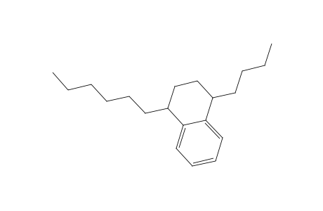 Naphthalene, 1-butyl-4-hexyl-1,2,3,4-tetrahydro-