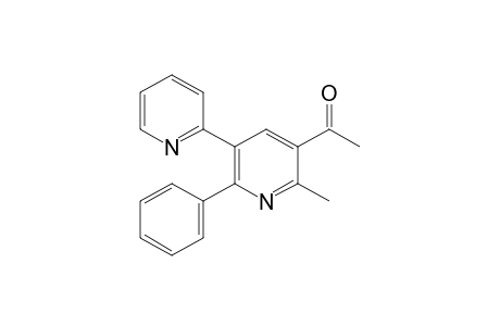 3-Acetyl-2-methyl-6-phenyl-5-(2-pyridyl)pyridine