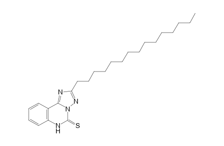 2-Pentadecyl-1,2,4-triazolo[1,5-c]quinazoline-5(6H)-thione