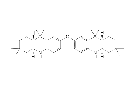 trans-Bis(6,6,9,9-Tetramethy-5,6,7,8,8a,9,10,10a-octahydroacridin-2-yl) ether