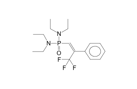 (Z)-N,N,N',N'-TETRAETHYL(2-TRIFLUOROMETHYL-2-PHENYLETHENYL)DIAMIDOPHOSPHONATE