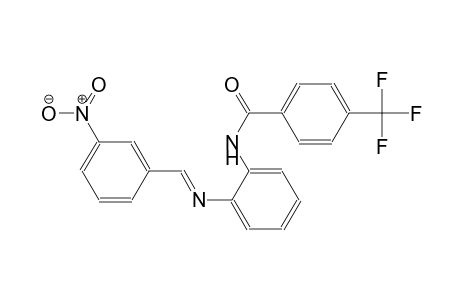 benzamide, N-[2-[[(E)-(3-nitrophenyl)methylidene]amino]phenyl]-4-(trifluoromethyl)-