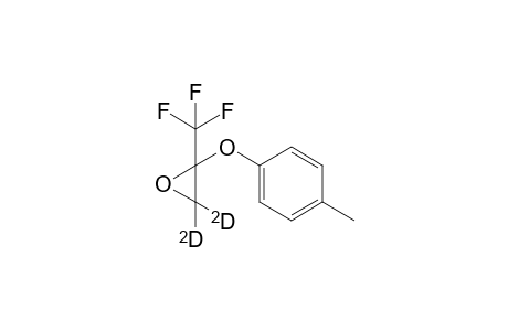 2-(Trifluoromethyl)-2-(4-methylphenoxy)oxirane-D2