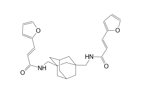 2-propenamide, 3-(2-furanyl)-N-[[3-[[[(2E)-3-(2-furanyl)-1-oxo-2-propenyl]amino]methyl]tricyclo[3.3.1.1~3,7~]dec-1-yl]methyl]-, (2E)-