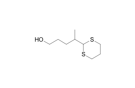 4-(1,3-dithiacyclohexan-2-yl)pentanol