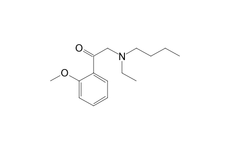 2-(N-Butyl,N-ethylamino)-2'-methoxyacetophenone