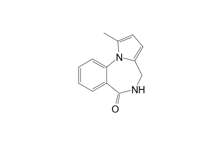 1-Methyl-5,6-dihydro-4H-benzo[f]pyrrolo[1,2-a][1,4]diazepin-6-one